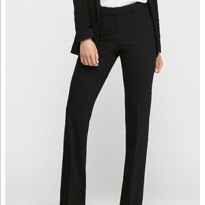 Express Mid Rise Barely Boot Curve Pant